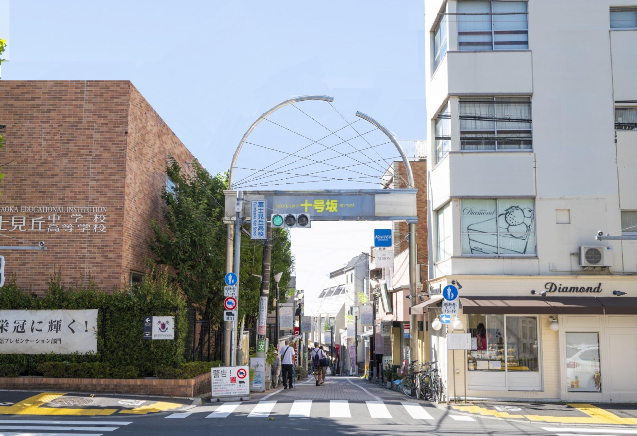 笹塚十号坂商店街