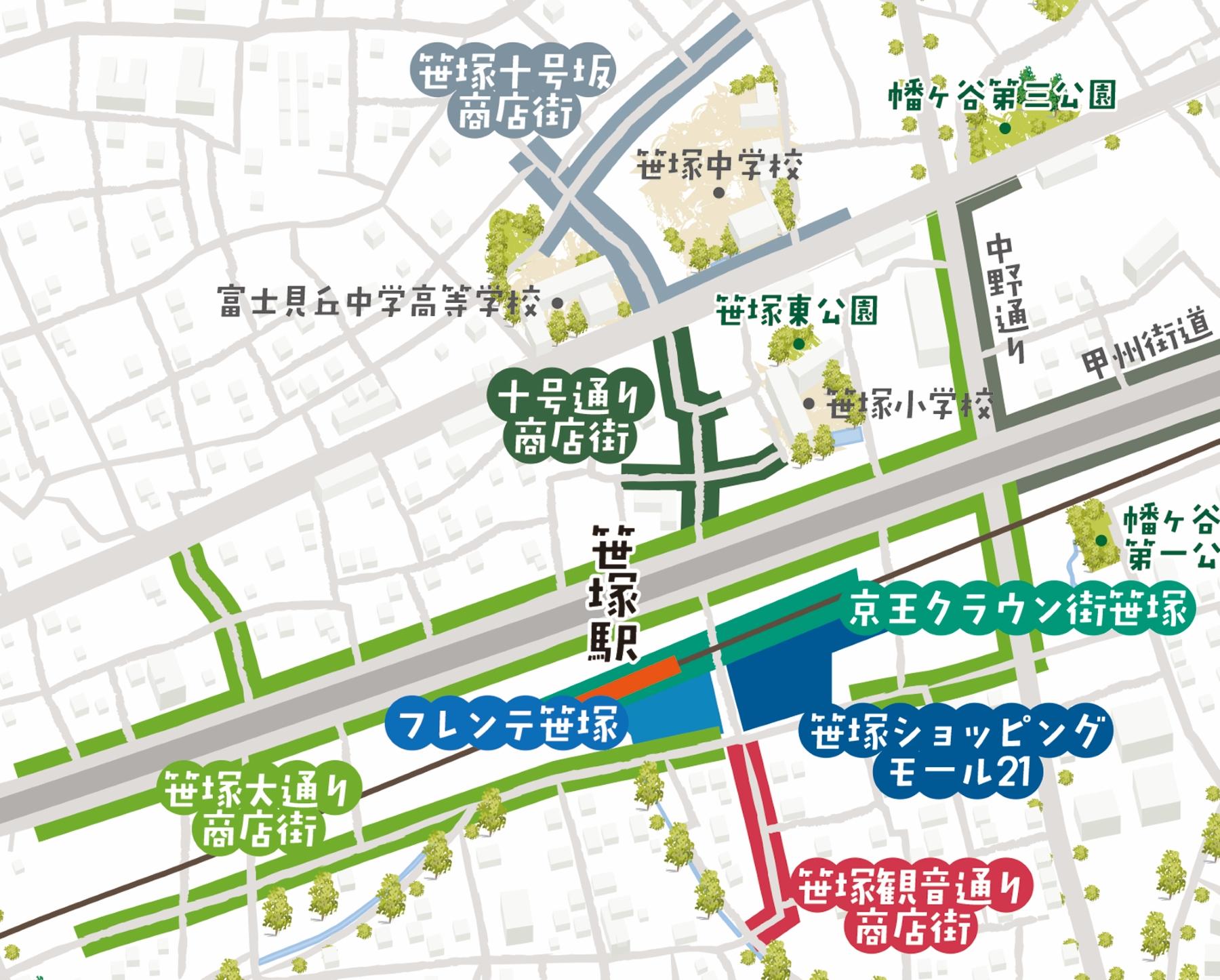 商店街MAP